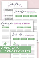 Anchor Chore Master Class And Printables