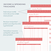 NEW Freedom Moms Finance Printable Kit