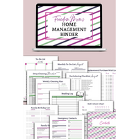 Freedom Moms Home Management Printables Binder