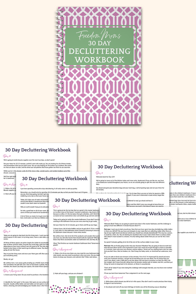 Decluttering Workbook (Physical)