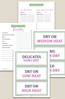Laundry Boss Add-On Printables